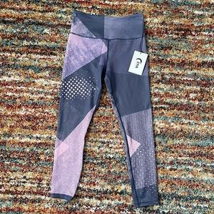 Zyia Active Leggings Radical Light-n-Tight 7/8 High-Rise Compression Siz…